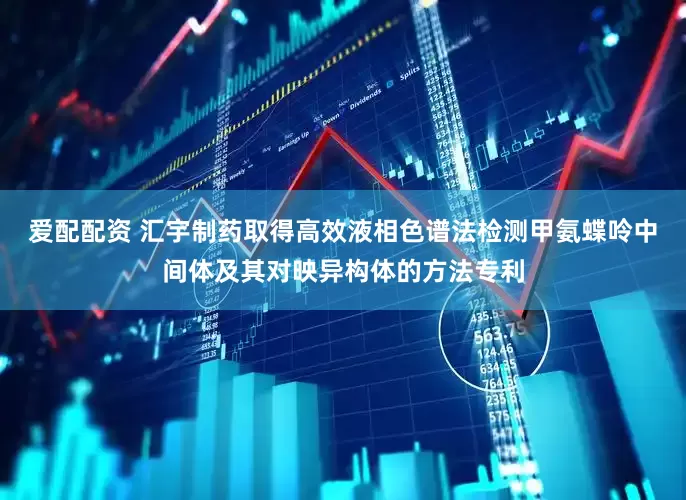 爱配配资 汇宇制药取得高效液相色谱法检测甲氨蝶呤中间体及其对映异构体的方法专利