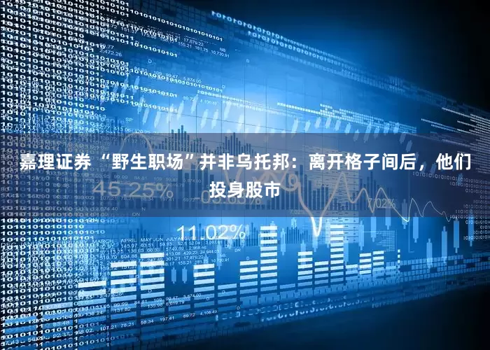 嘉理证券 “野生职场”并非乌托邦：离开格子间后，他们投身股市